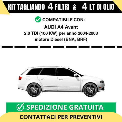 Tagliando per audi avant - audi,