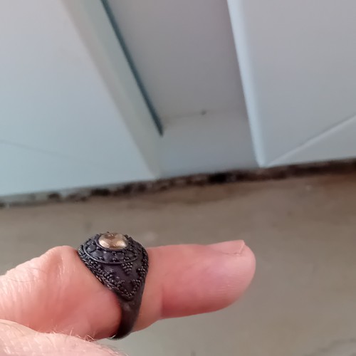 Anello antico oro - anello, argento