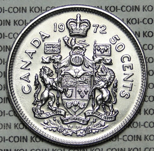 Canada 1972 50c - , half