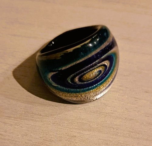 Anello vetro murano - in, di