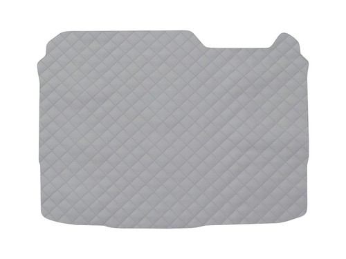 Grigio ecopelle trapuntata - grigio,