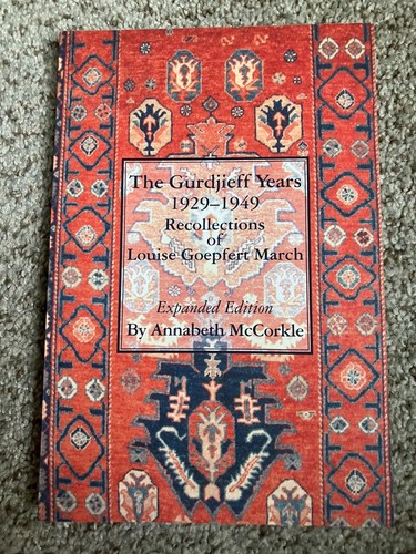 The gurdjieff years 1929 - the,