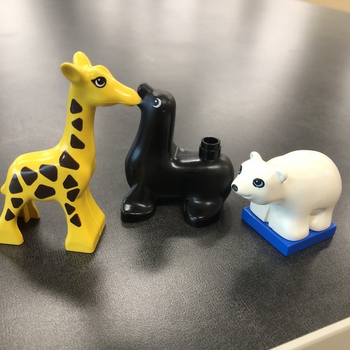 Lego duplo giraffa sigillo - lego,