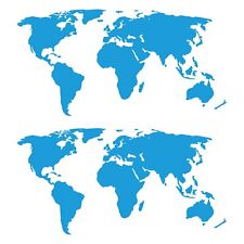 Gesar Adesivo per camper - Adesivi Decorativi con Mondo - Accessori per camper