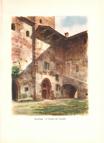Lardirago cortile del castello - lardirago,