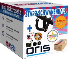 Gancio di traino Oris per VW Tiguan I 07-16 rigido + 7 poli ES ABE