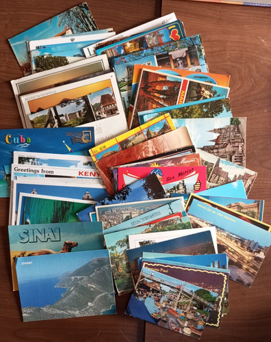 Lotto cartoline estere - 70,