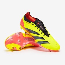 Football Boots - Adidas Predator elite FG Yellow Black - Size 43⅓ , 44, 44⅔
