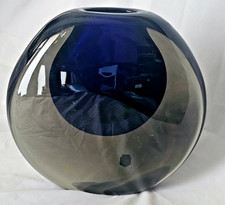 Eccezionale vaso italiano in vetro di Murano Cenedese, firmato dall'artista, anni '60 circa