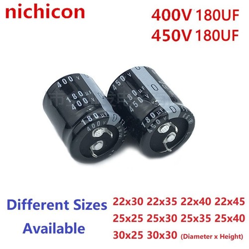 Pezzi nichicon 180uf 450v - nichicon,