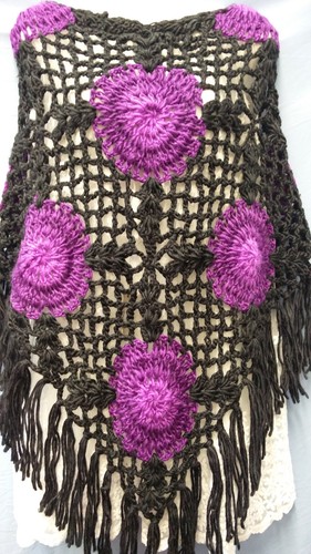 Poncho fatto mano - poncho,