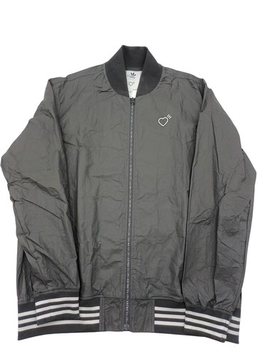 Giacca bomber adidas nera - giacca, con