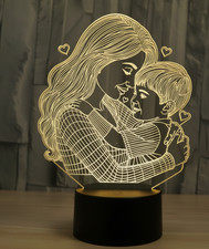 Lampada Illusione 3D Madre