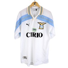 1999-00 Lazio Maglia Centenario Puma Cirio XL   SHIRT MAILLOT TRIKOT