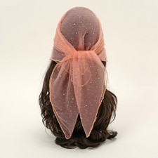 Foulard donna strass decorato