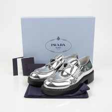 Prada 1D246M Chocolate Loafers