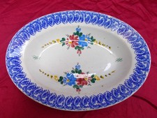 GRANDE PIATTO OVALE FLOREALE