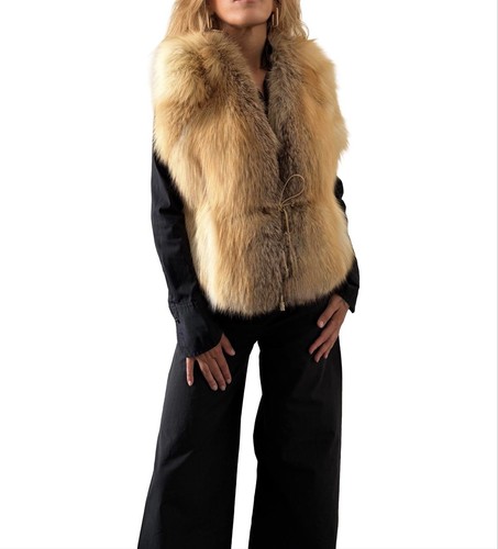 Gilet pelliccia volpe - di,
