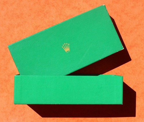 Boite écrin rectangle - rectangle, vert