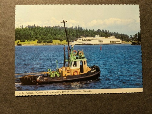 Cartolina canadian ferry - cartolina,