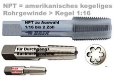 Npt Pollici Filetto Tubo