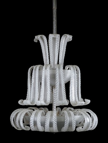 Barovier lampadario vetro - barovier,, in