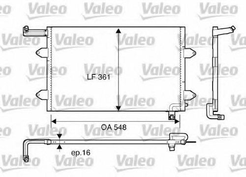 Condensatore aria - condensatore, a/c