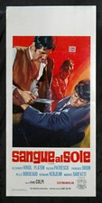 CINEMA-locandina SANGUE AL SOLE a. v. platon, r. patresco, HENRI COLPI