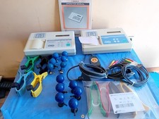 Lotto 2 Elettrocardiografi Fukuda Denshi modello FCP-2155 +FX 2111