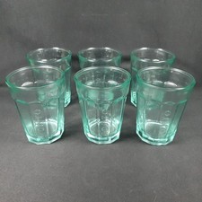 6 bicchieri pesanti in vetro