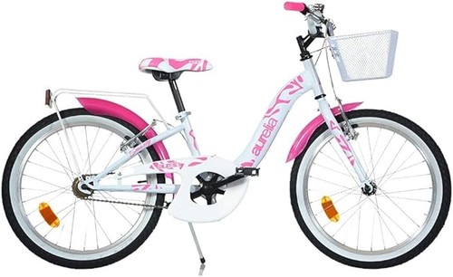 Bici bianca girl con - bici, 20"