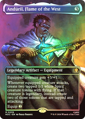 Mtg anduril flame of the - anduril,,