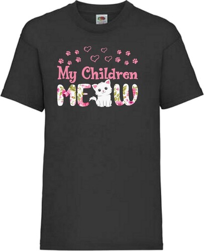 Maglietta children meow pet - my,