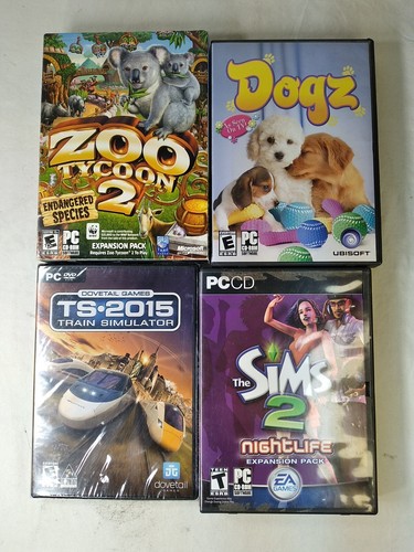 Rom game lot - pc, cd-rom