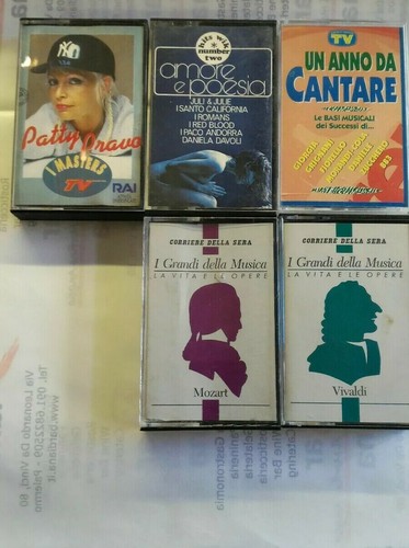 Musicassette artisti vari - n.5.artisti,