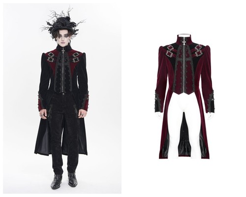 Cappotto lungo steampunk - , in