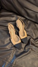 Scarpe chanel slingback - slingback, tacco