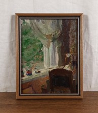 Quadro olio interno studio