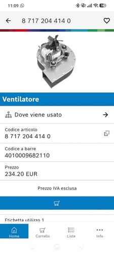 Ventilatore caldaia ceranorm - ventilatore,