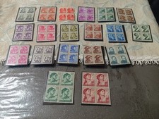 Lotto quartine nuove serie - 19,
