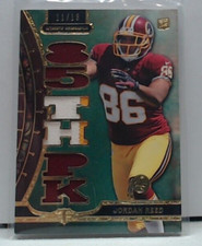 TOPPS TRIPLE THREADS 2013 ORDAN REED ROOKIE PATCH /18 #TTR-JO2 COMMANDERS MSK