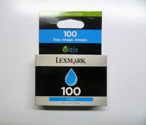 Originale lexmark 100 cyan - originale,
