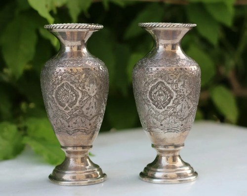 Antica elegante coppia - , vasi
