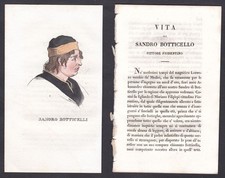 1820 Sandro Botticelli Pittore
