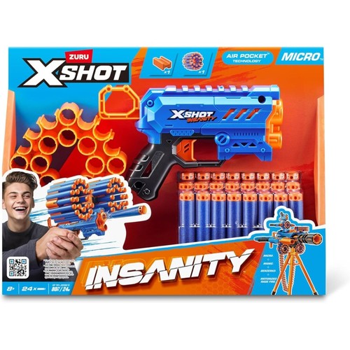 Zuru xshot insanity micro - insanity,