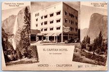 Postcard CA Merced California