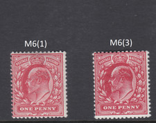 Timbro singolo M6(3) 1d rosso