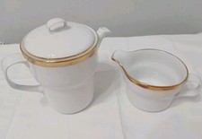 Caffettiera+ Lattiera Bianco