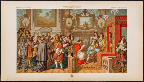 1890 interno corte francese - 1890,