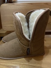 caldi stivaletti da interno fodera in peluche 41 donna